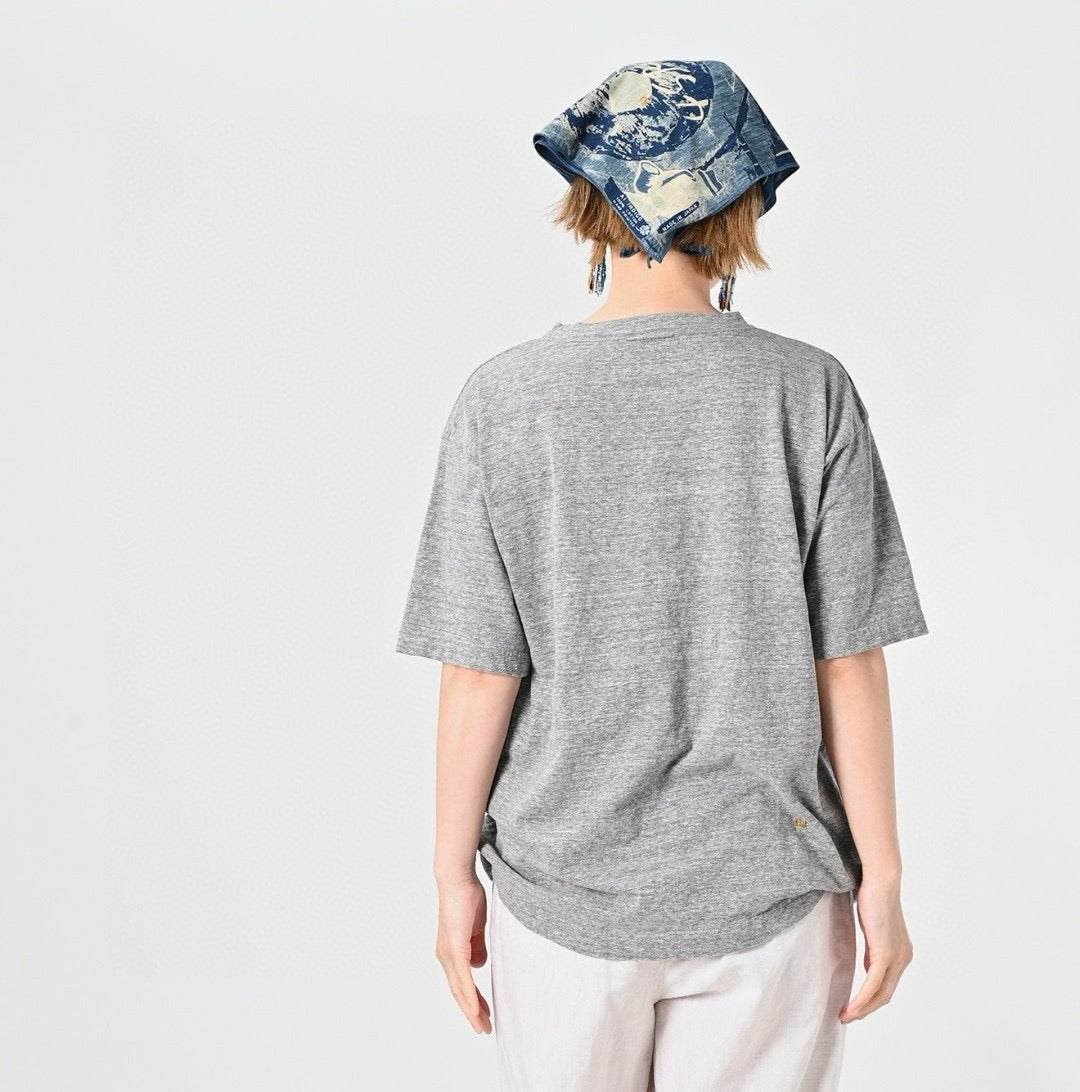 45R bird pattern tee