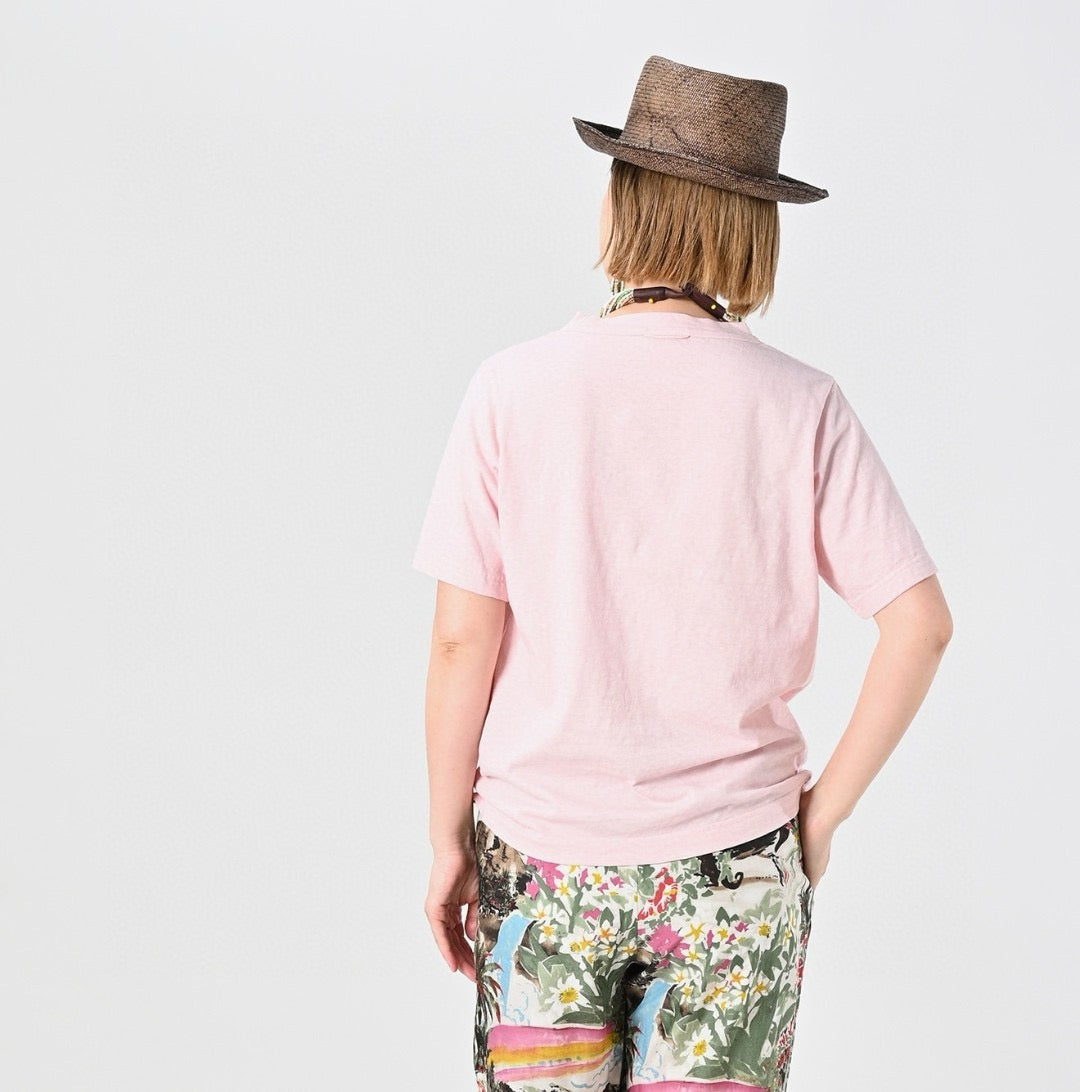 45R bird pattern tee
