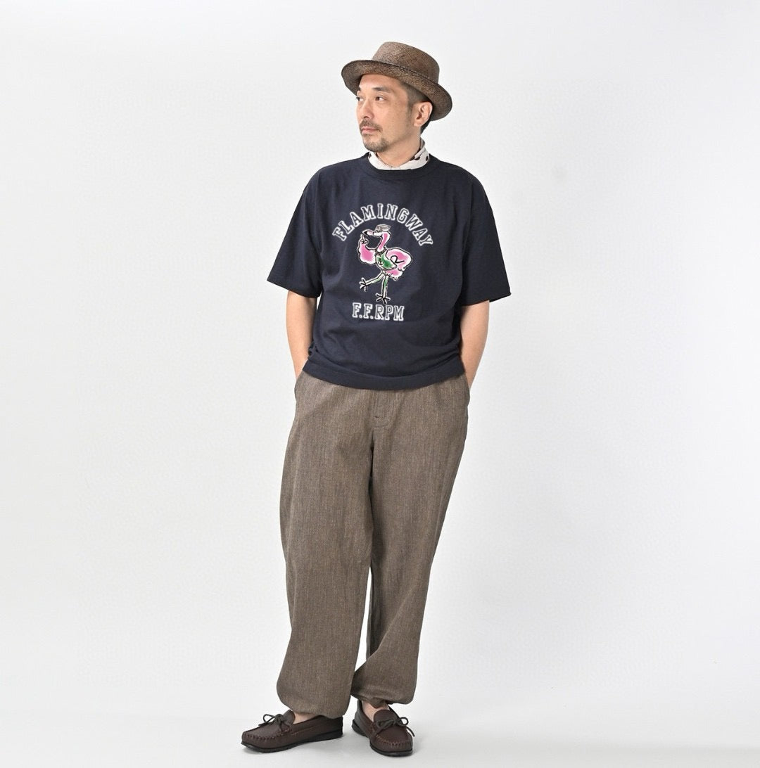 45R bird pattern tee