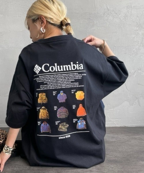 Columbia pattern tee