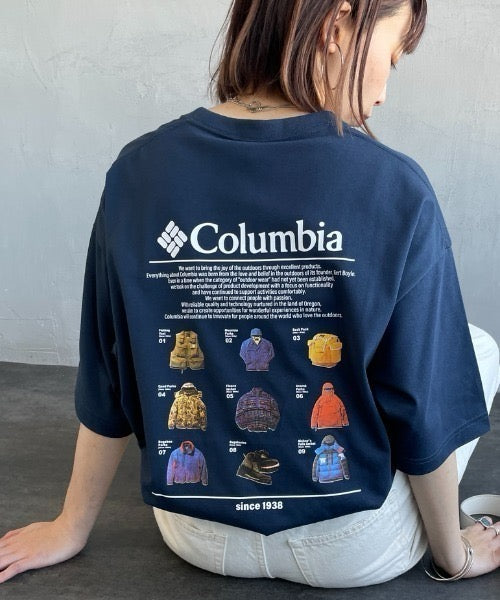 Columbia pattern tee