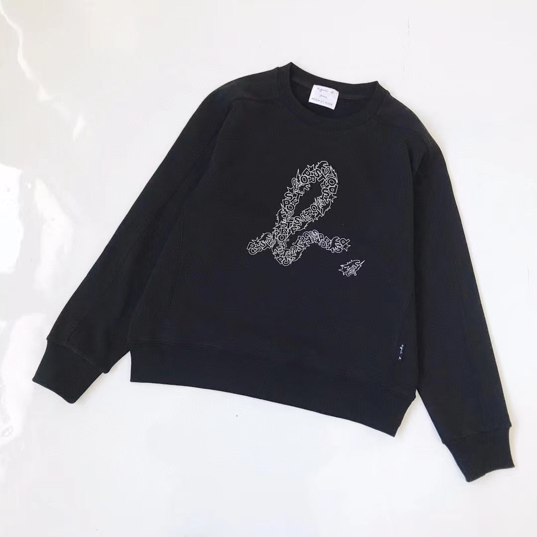 Agnes b b logo衛衣