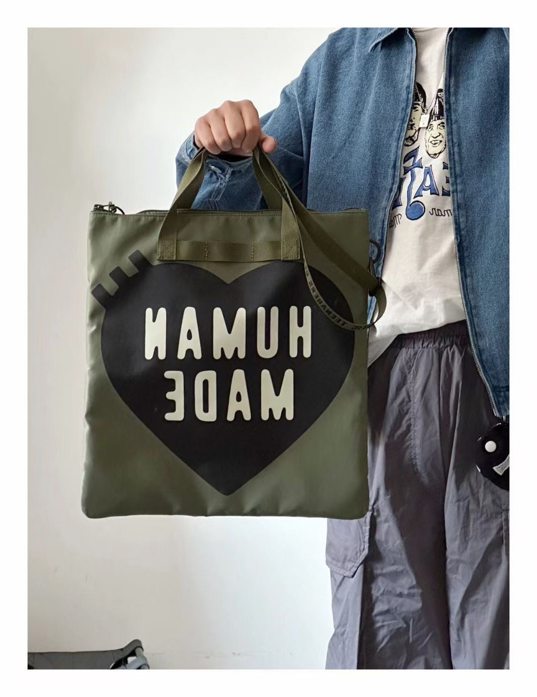 Human made tote bag
