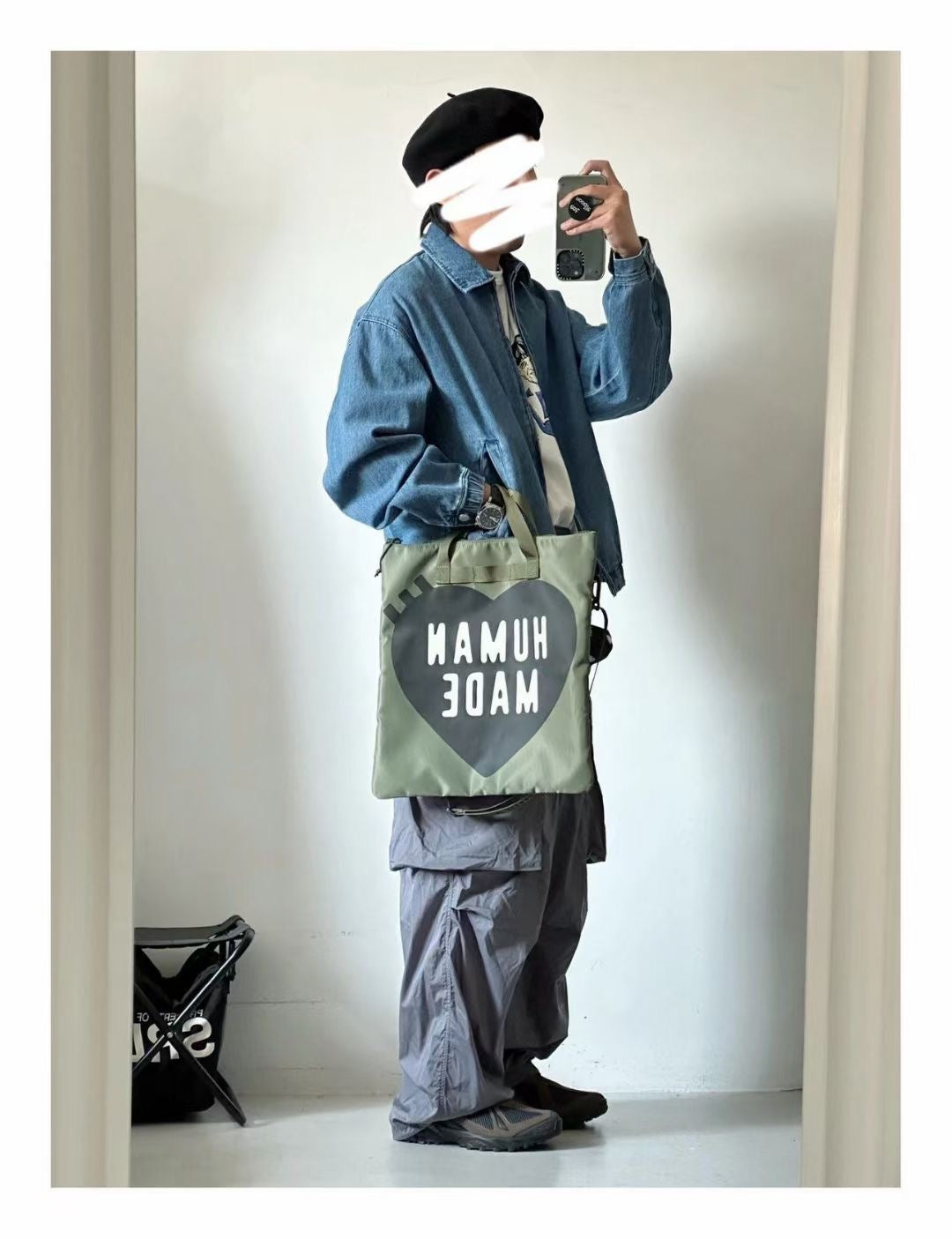 Human made tote bag