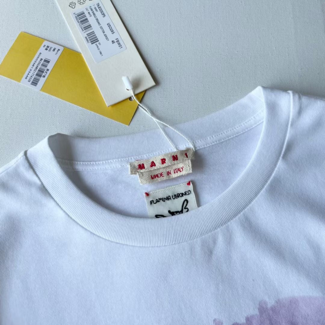Marni 印花 tee