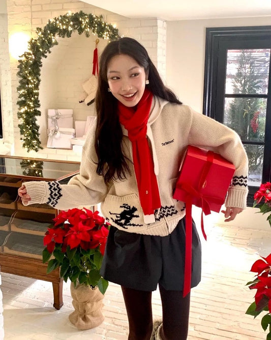 The Bamnet羊毛有帽外套