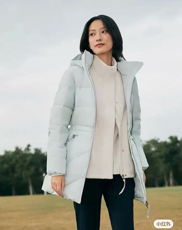 Aigle中長羽絨