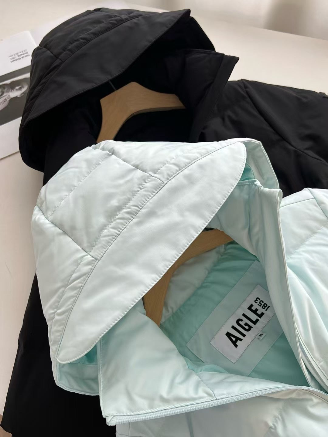 Aigle中長羽絨