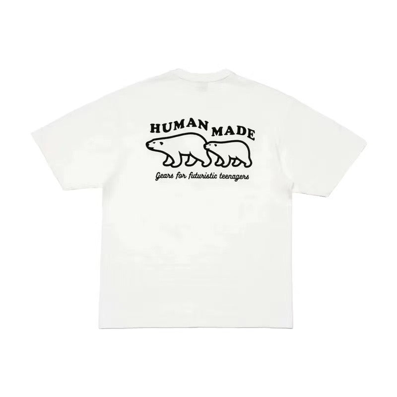 Human made polar bear tee