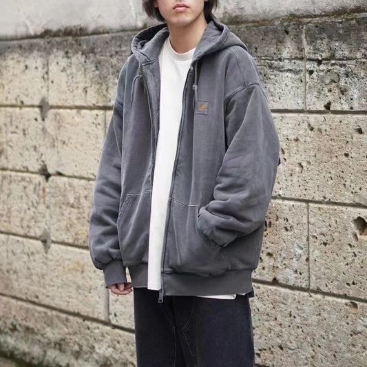 Carhartt 蜡染hoodies jacket