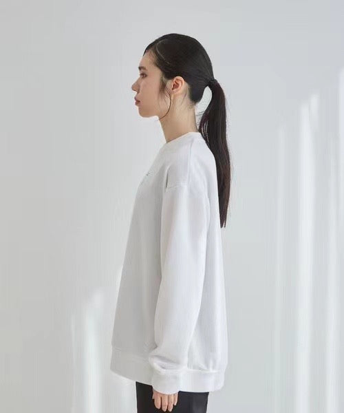 Agnes b潦草印花衛衣