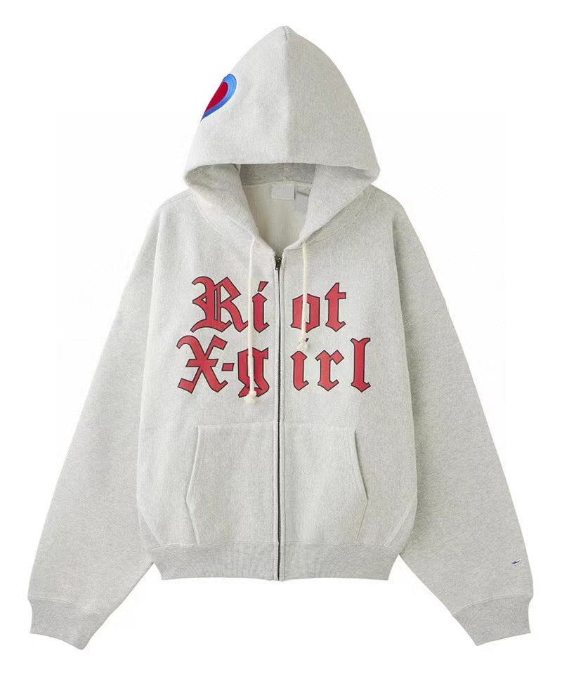 X girl x champion hoodies jacket