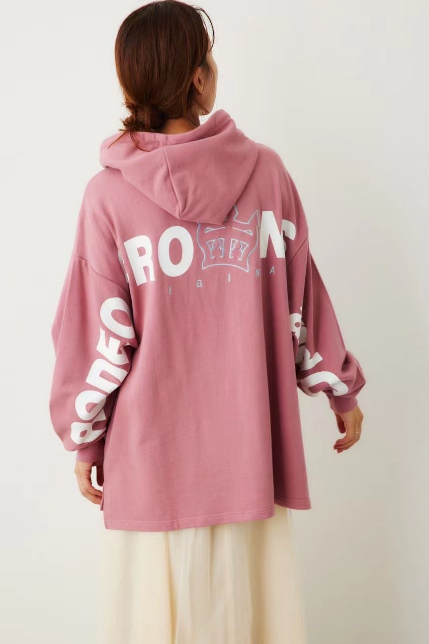 Rodeo crowns 剌繡印花hoodies