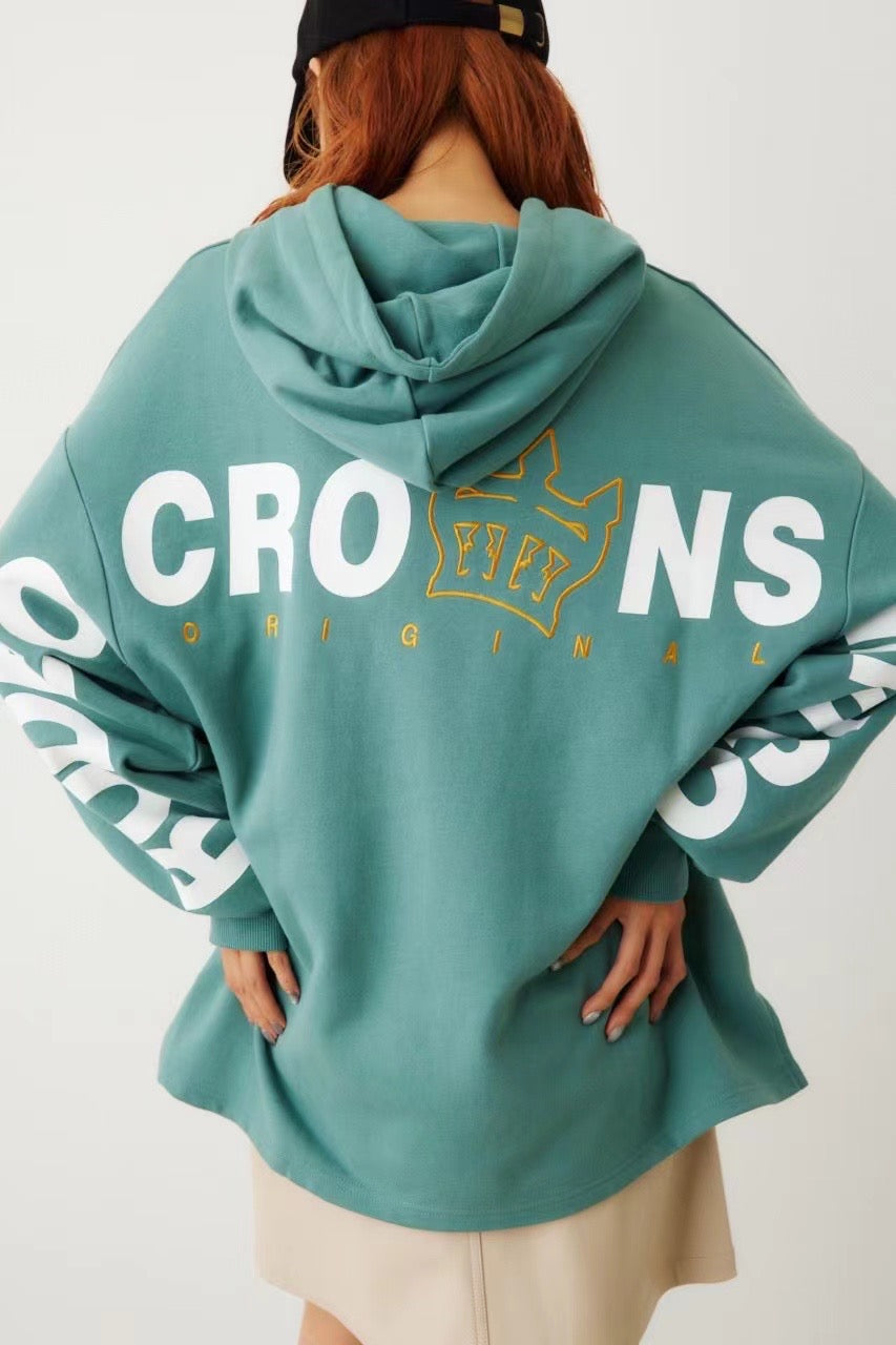 Rodeo crowns 剌繡印花hoodies