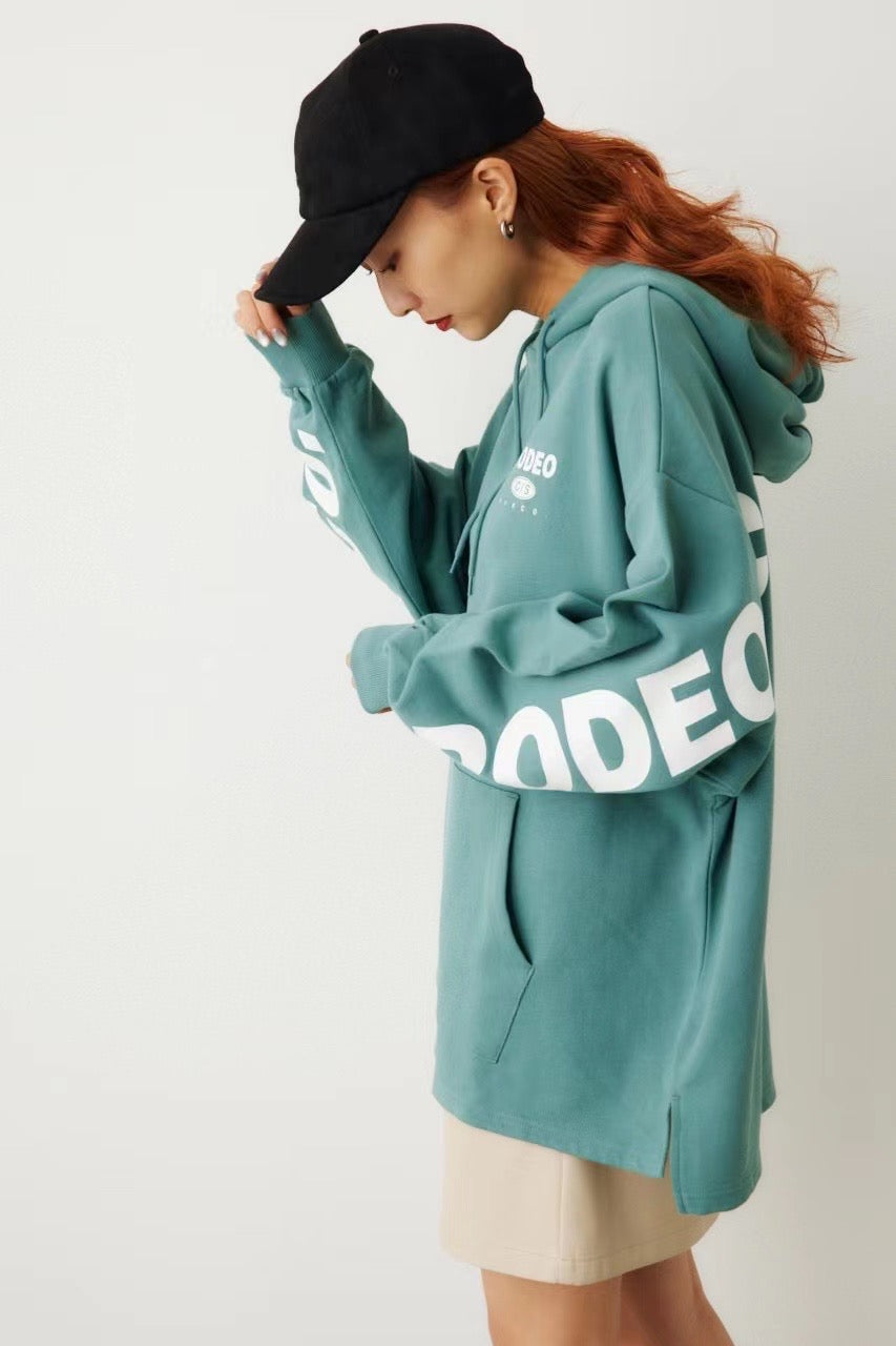Rodeo crowns 剌繡印花hoodies