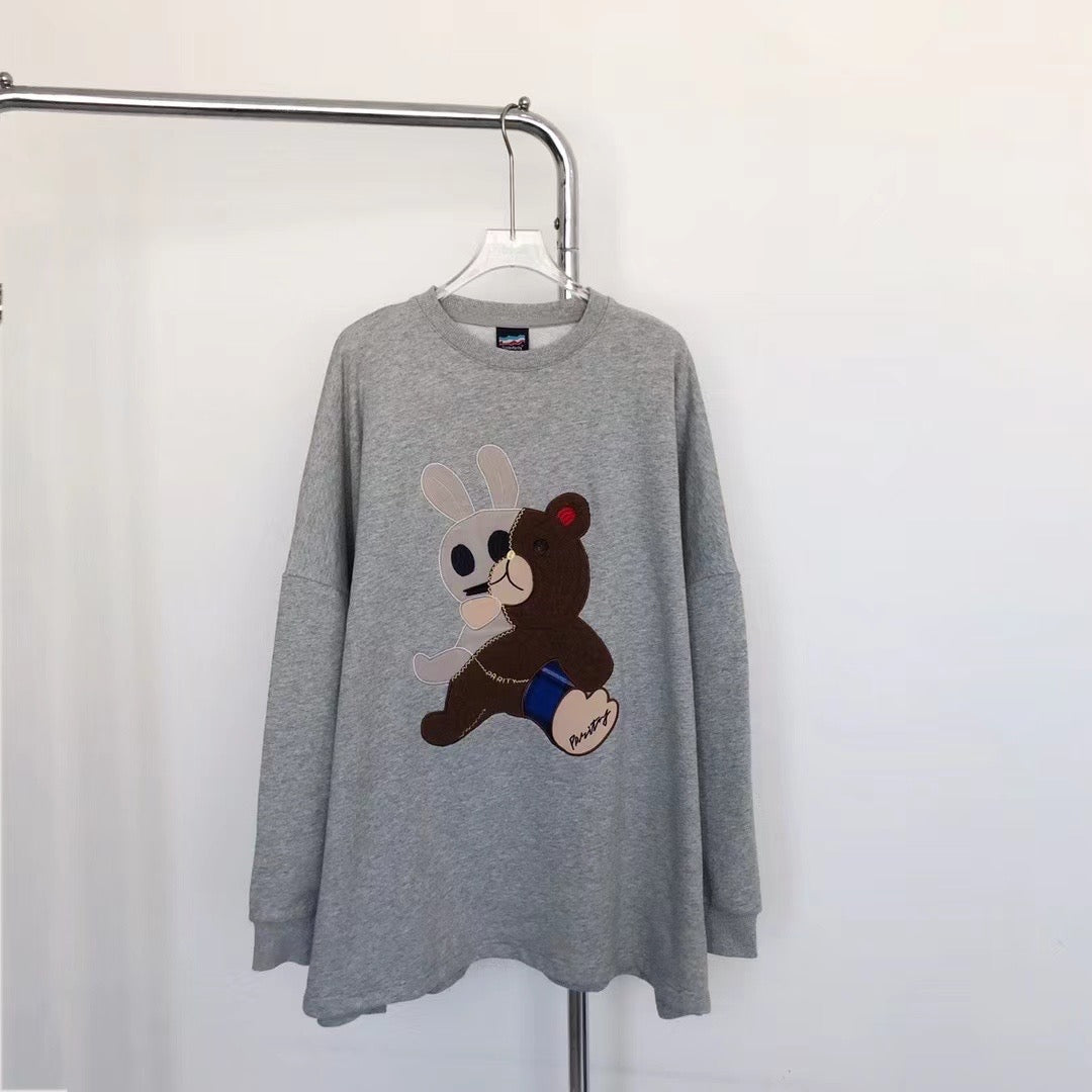 Scolar bear 闊身tee