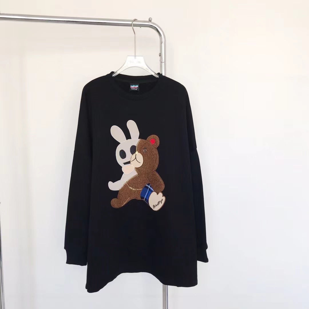 Scolar bear 闊身tee