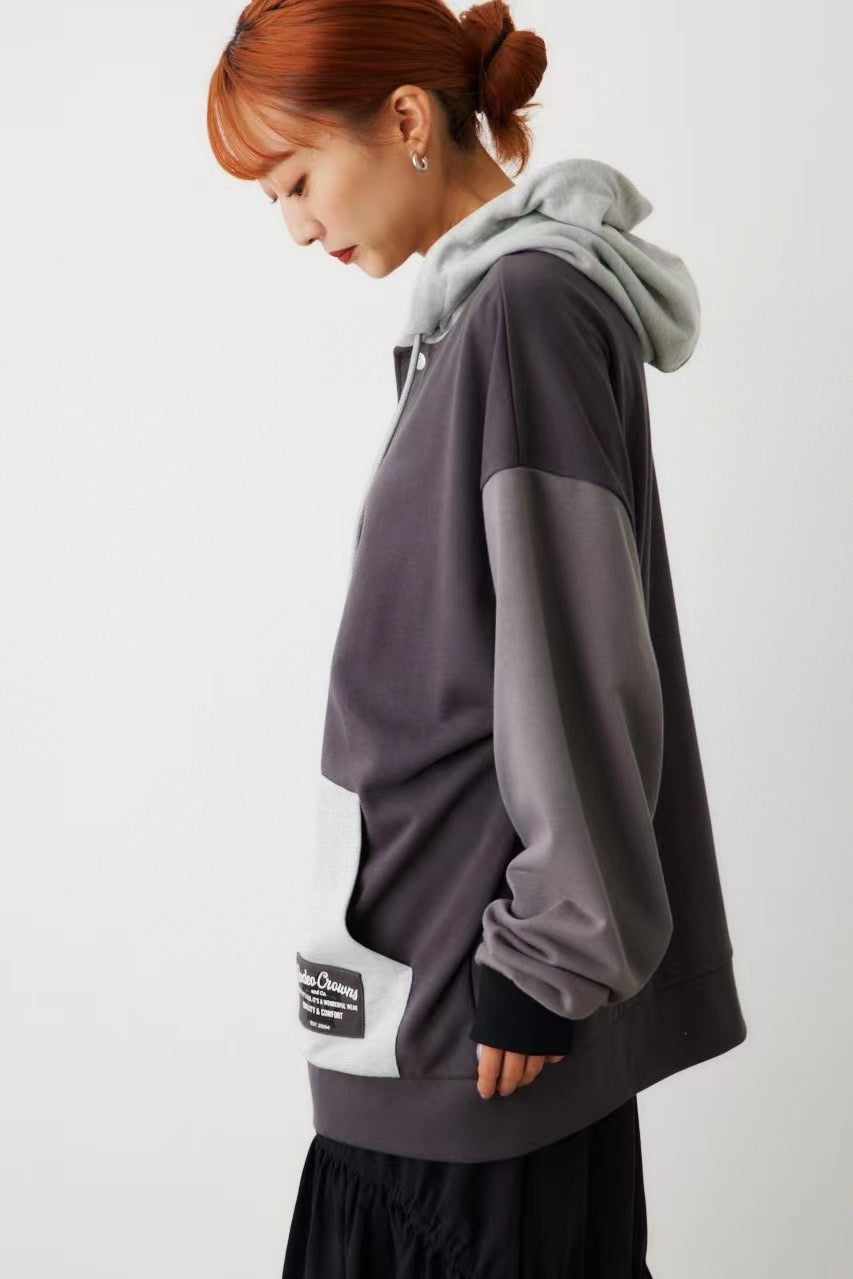 Rodeo crowns 拼色hoodies jacket