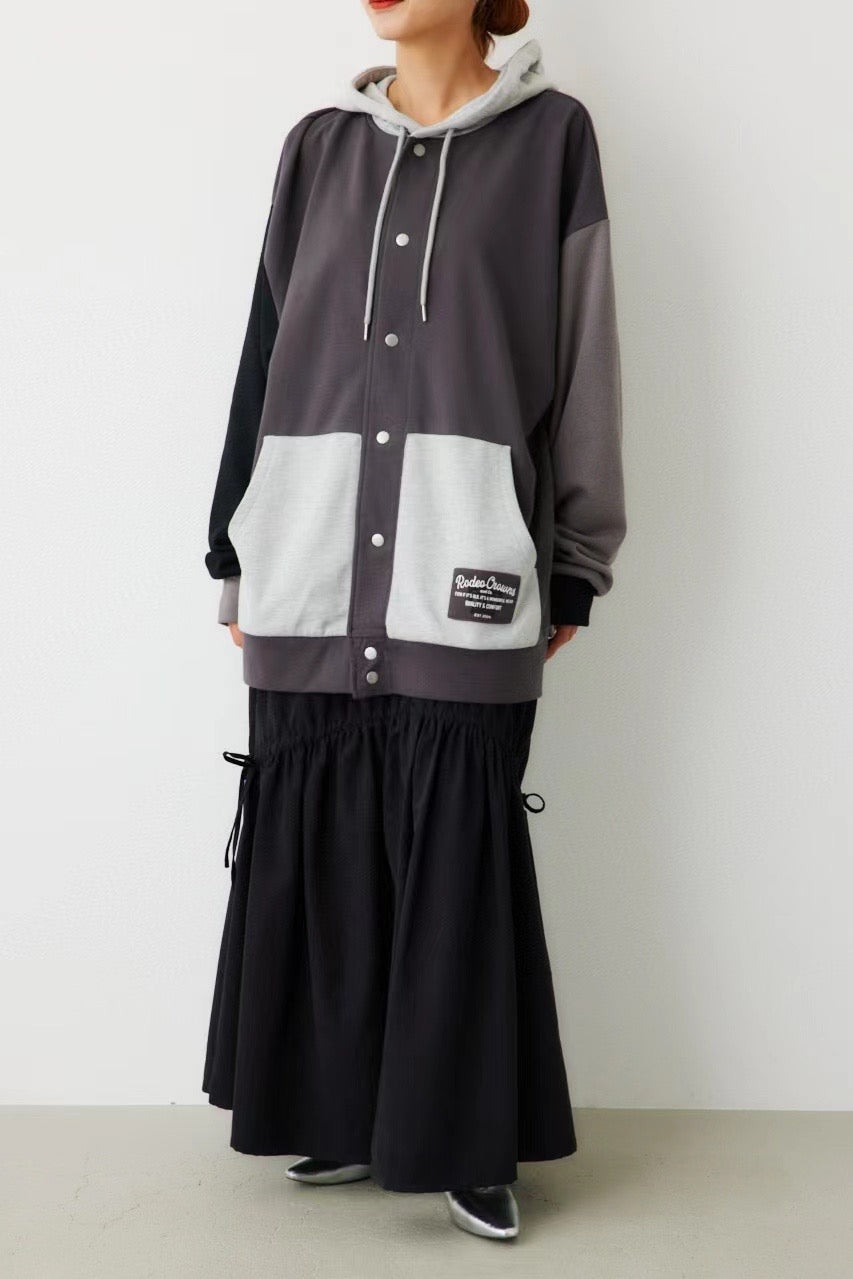Rodeo crowns 拼色hoodies jacket