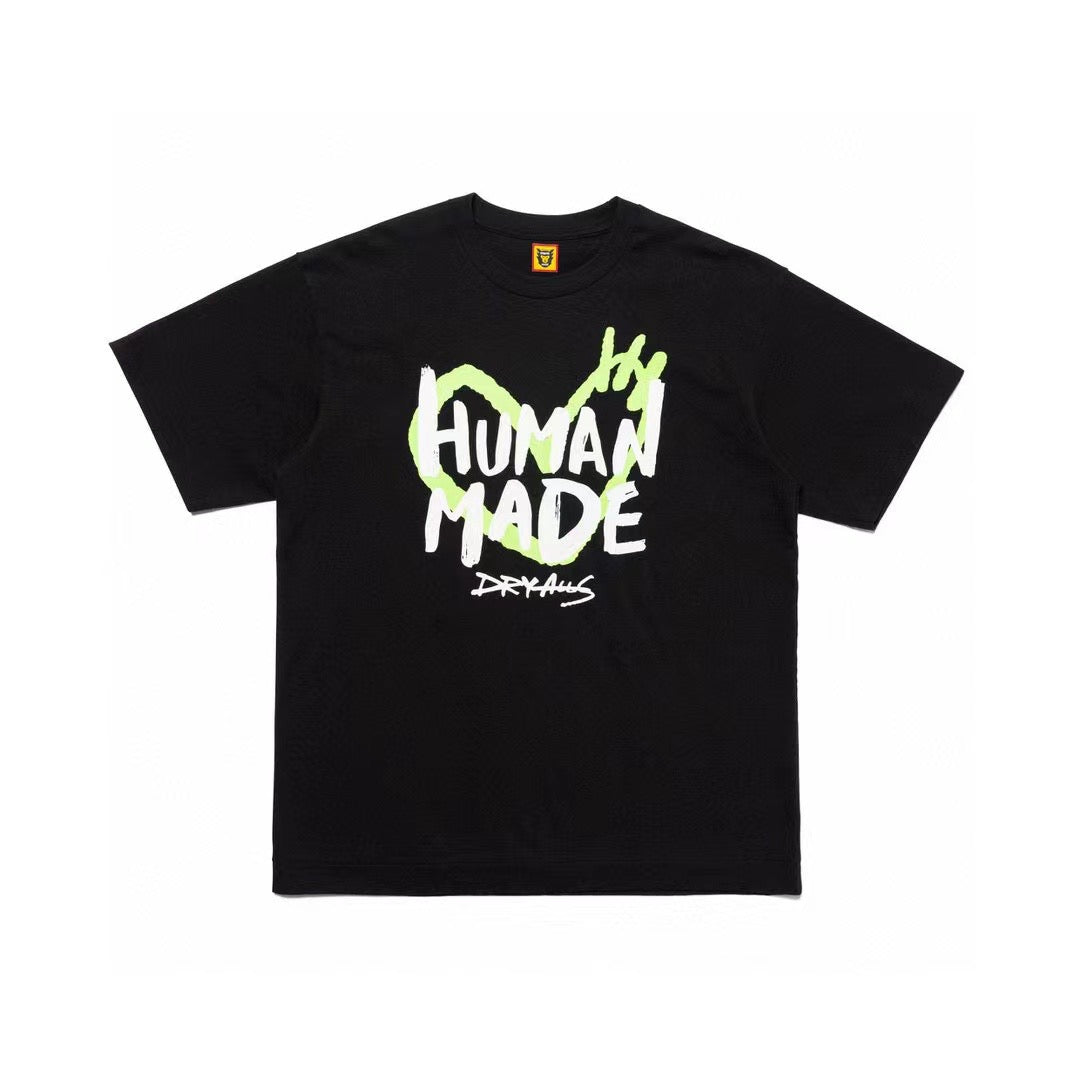 Human made 塗鴉logo tee