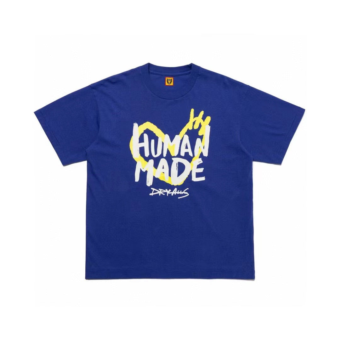 Human made 塗鴉logo tee