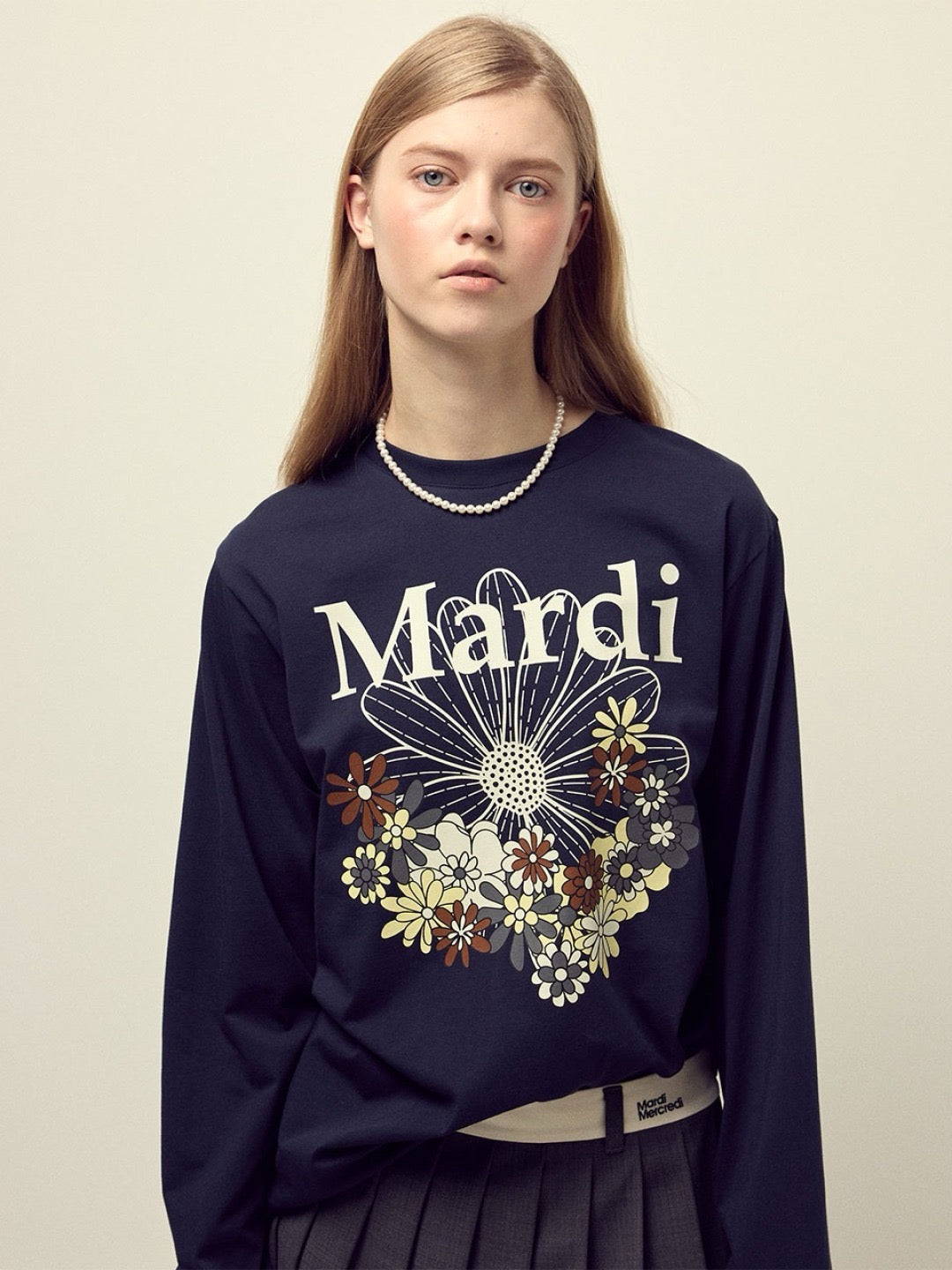 Mardi flower tee