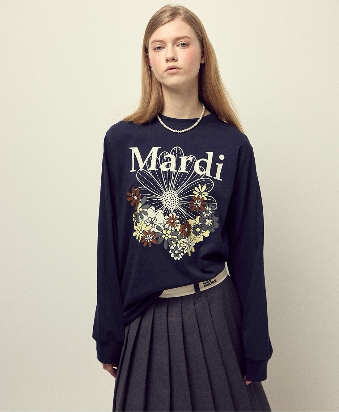Mardi flower tee