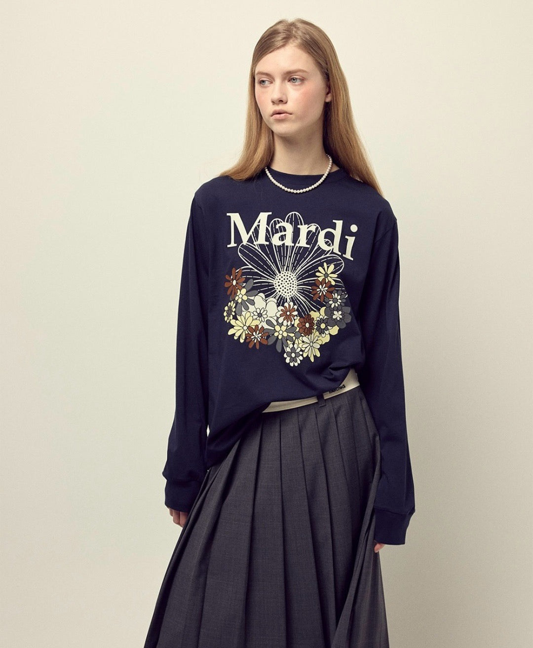 Mardi flower tee
