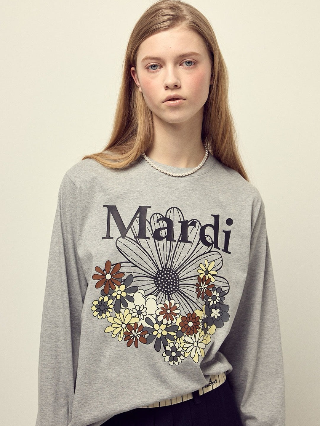 Mardi flower tee