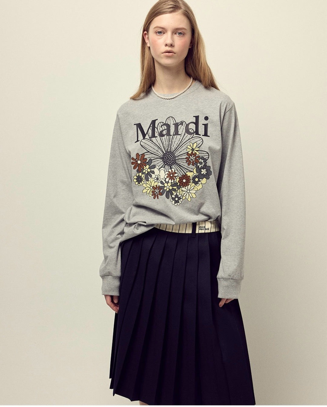 Mardi flower tee