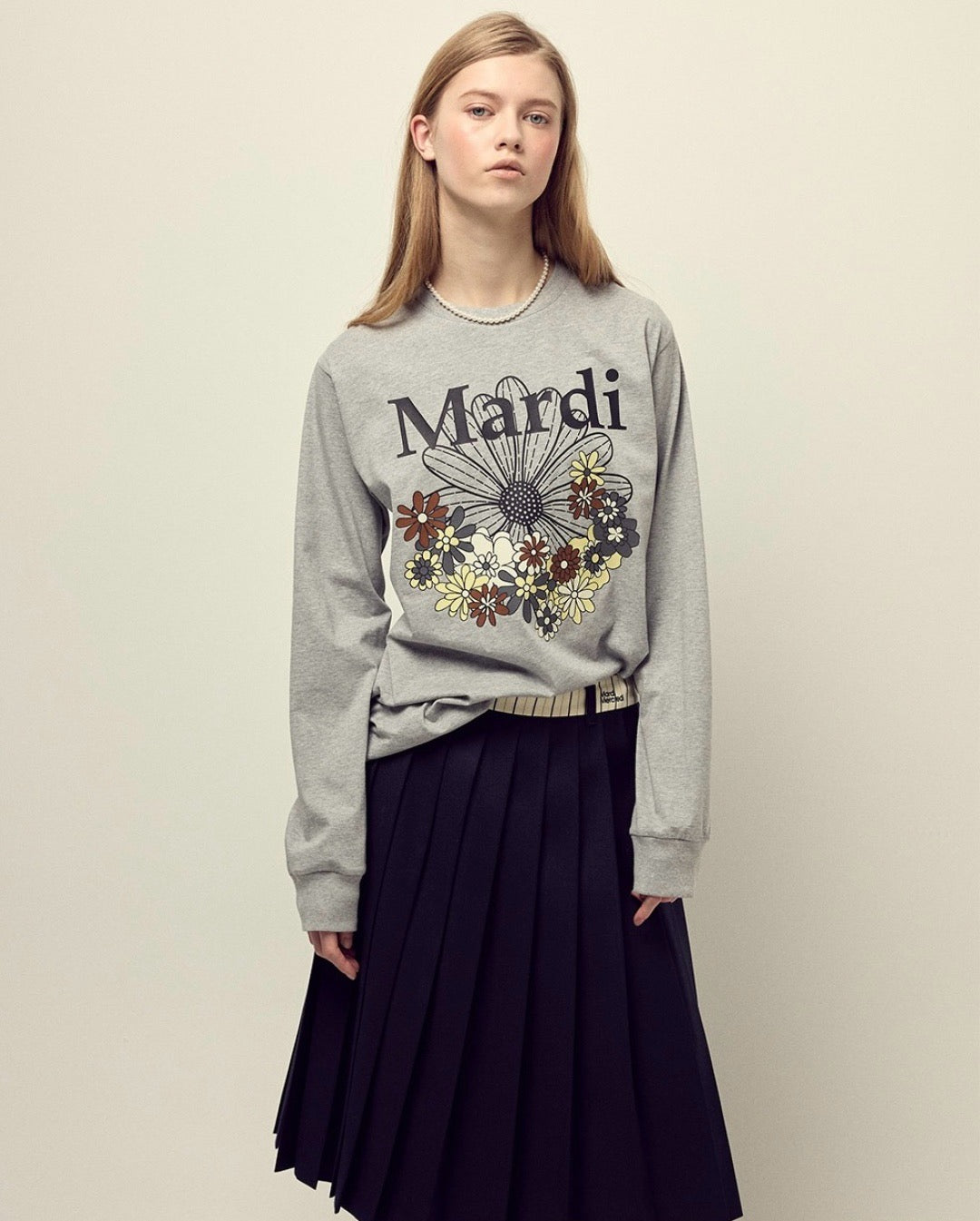 Mardi flower tee