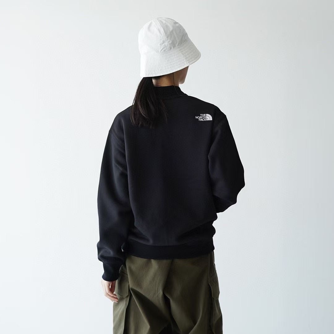 TNF 淨色拉鏈刺繡jacket