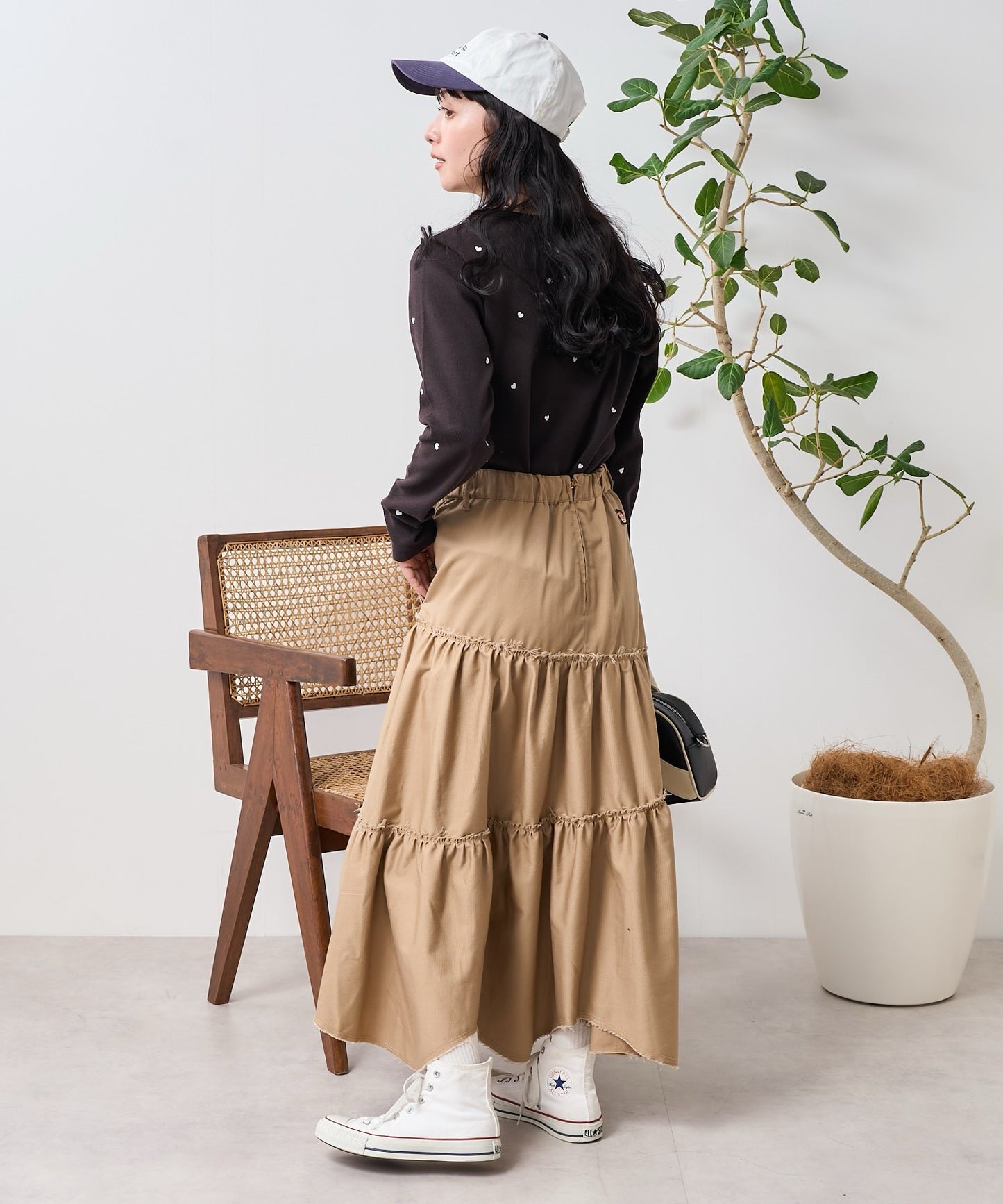 Freak store心心刺繡tee