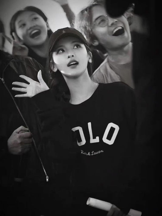 Polo logo 布貼衛衣