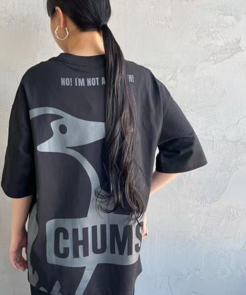 Chums闊身大logo tee