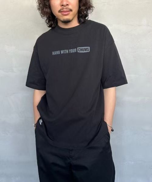 Chums闊身大logo tee