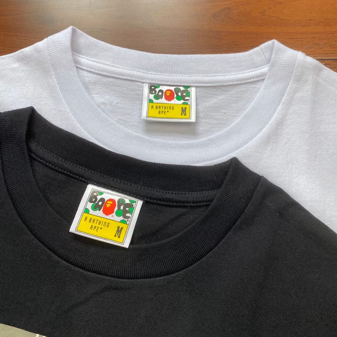 A bathing ape 格仔tee