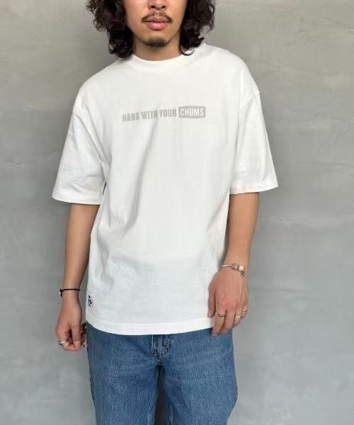 Chums闊身大logo tee