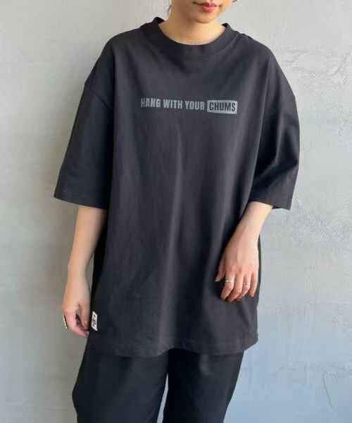 Chums闊身大logo tee
