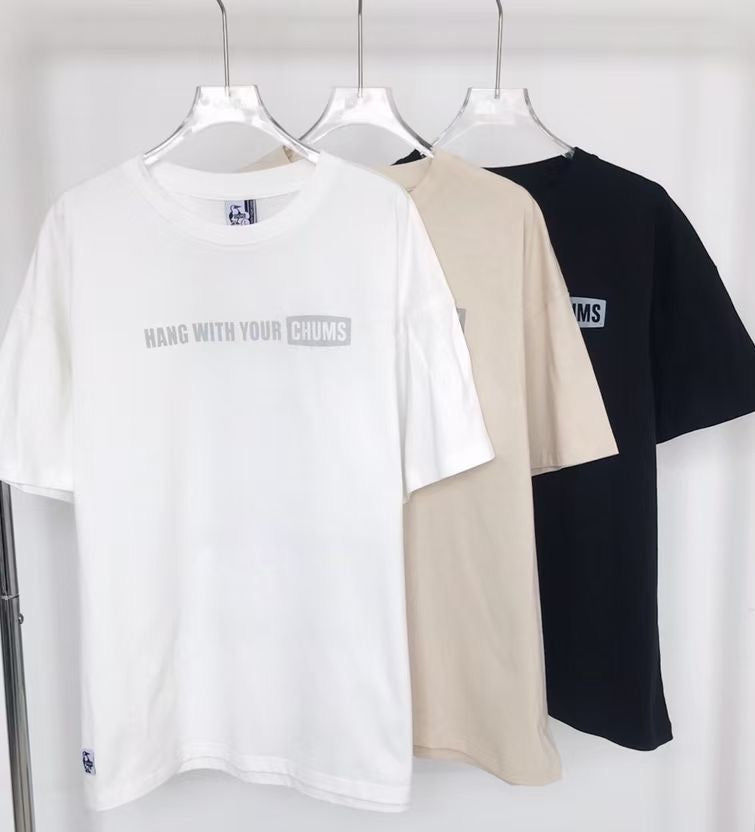 Chums闊身大logo tee