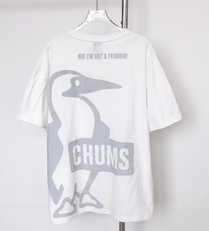 Chums闊身大logo tee