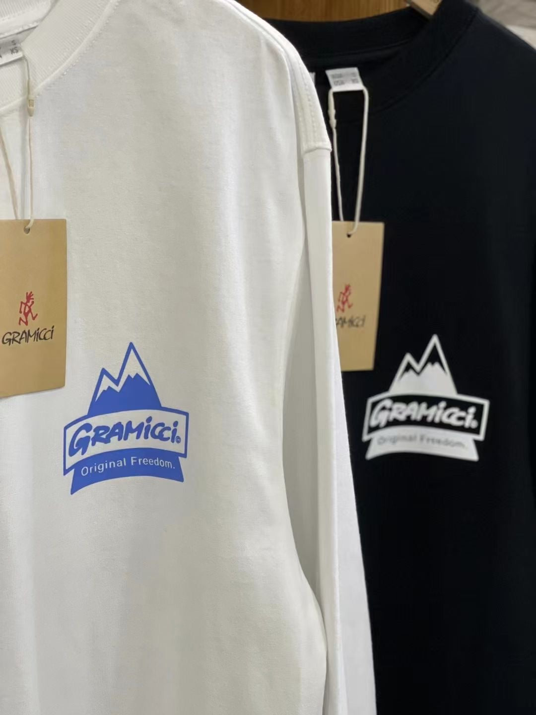Gramicci 長袖logo tee