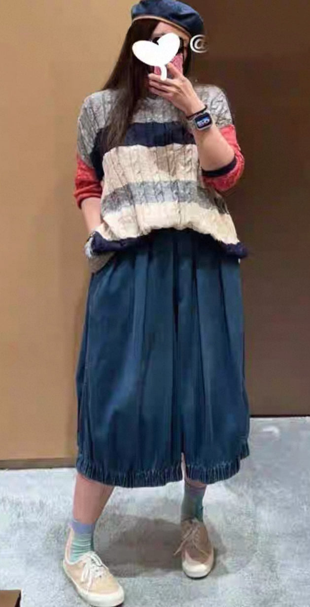45R燈籠牛仔褲