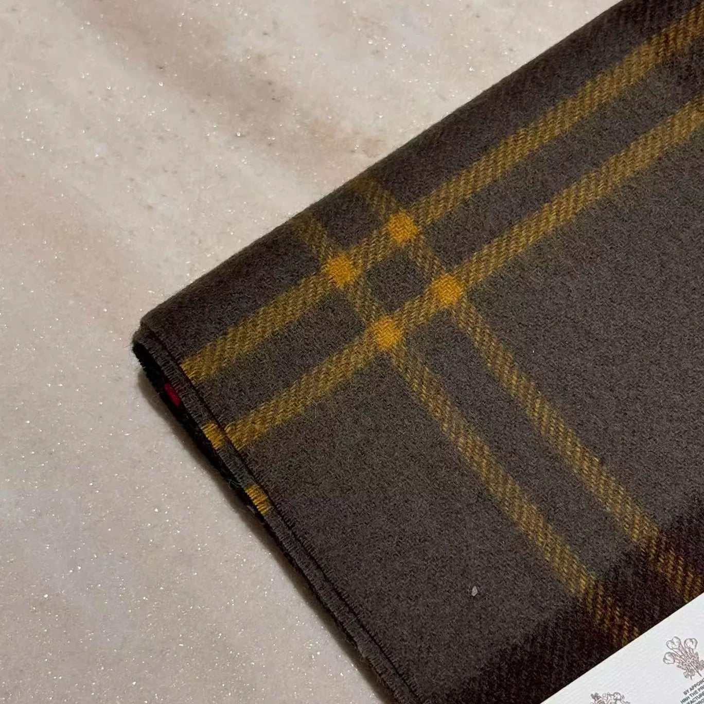 Barbour 格仔頸巾