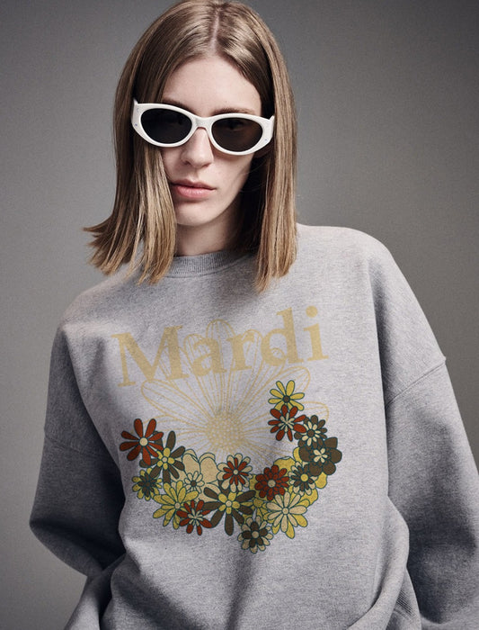 Mardi flower 衛衣