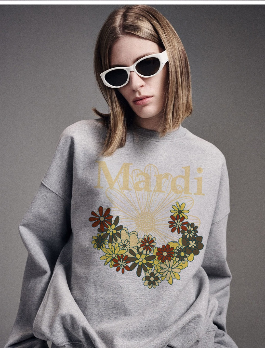 Mardi flower 衛衣
