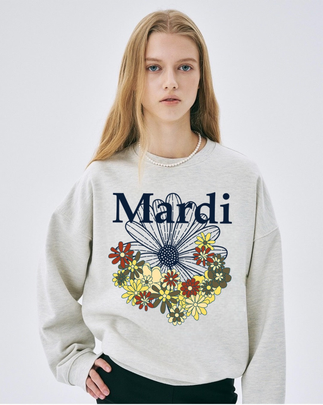 Mardi flower 衛衣