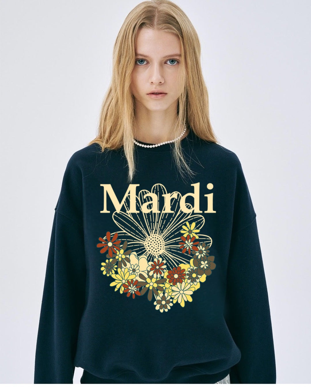 Mardi flower 衛衣