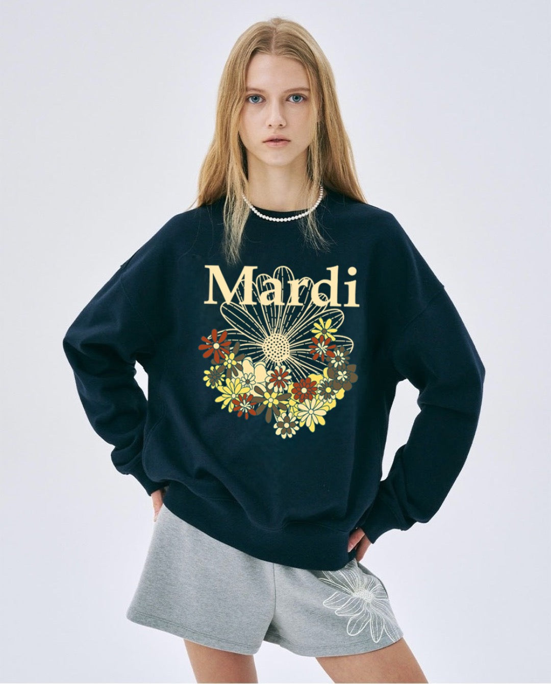 Mardi flower 衛衣