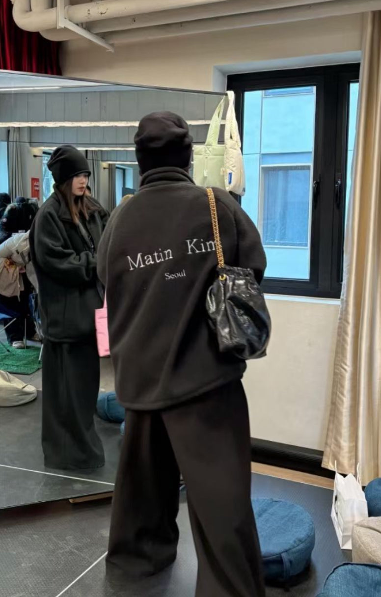 Matin Kim搖粒絨jacket